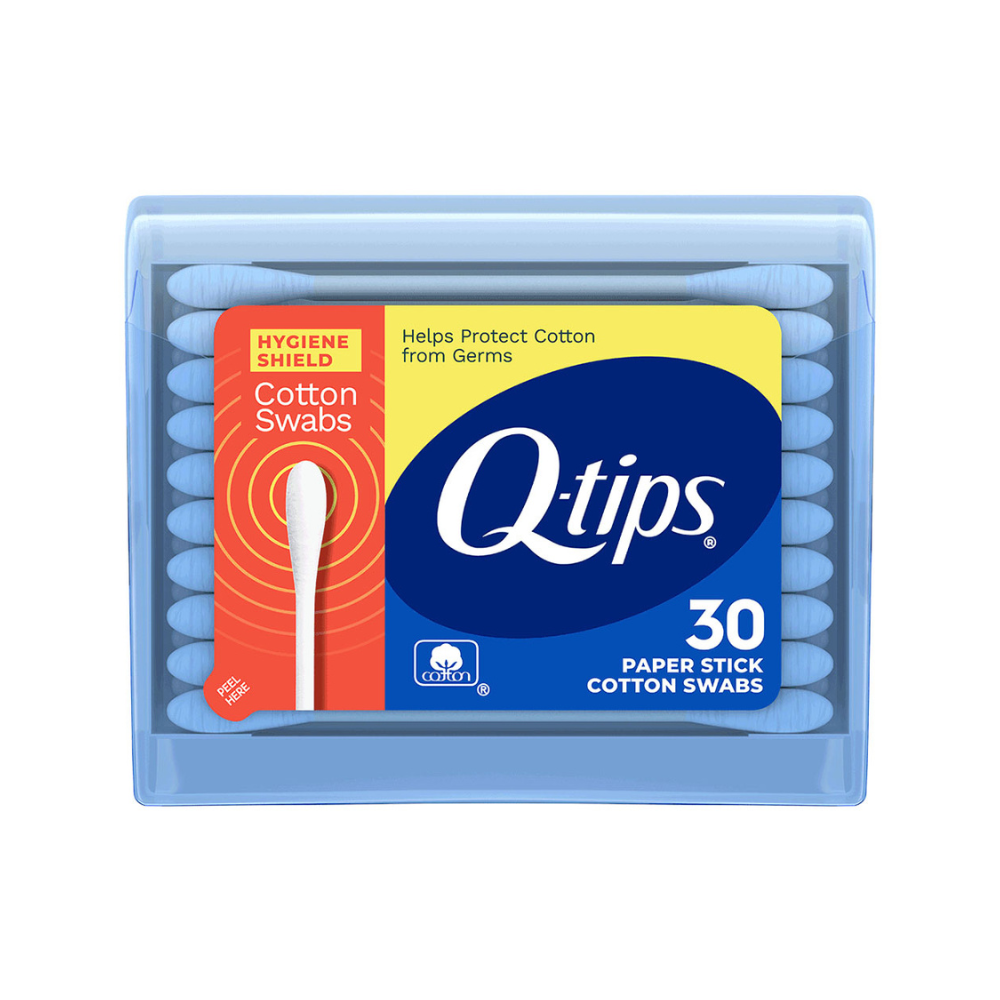 Q-tips® Hygiene Shield Cotton Swabs Travel Pack
